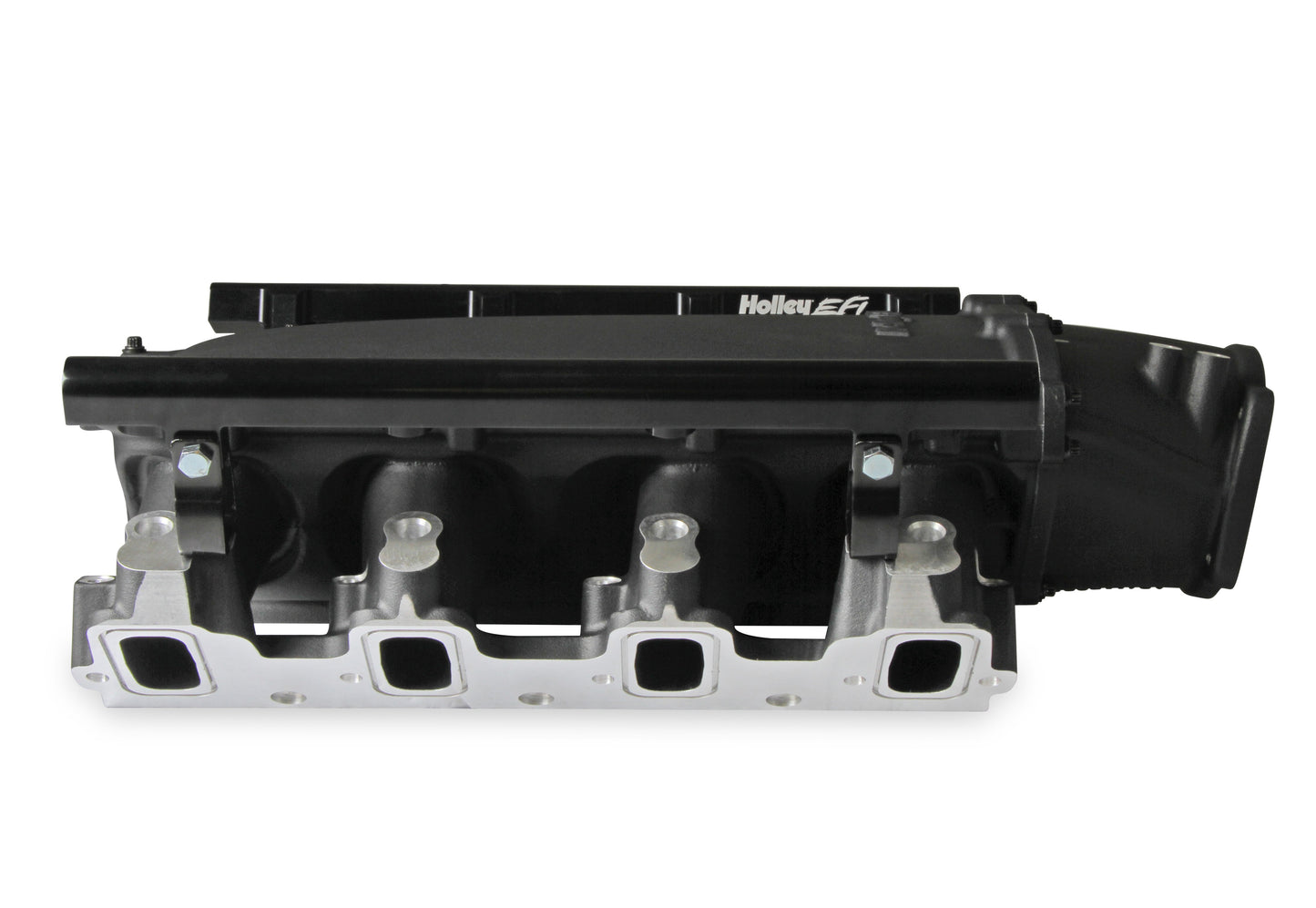 Holley Ultra Lo-Ram Manifold Kit Single Injector- Black - GM LS3/L92