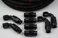 AN-6 Nylon Braided choose your color and 8 Fittings Bundle Deal - Hot Rod fuel hose by One Guy Garage