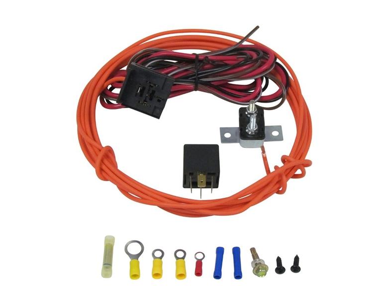 Fuel Pump Relay and Wiring Kit w/ optional Safety switch by Tanks Inc. - Hot Rod fuel hose by One Guy Garage