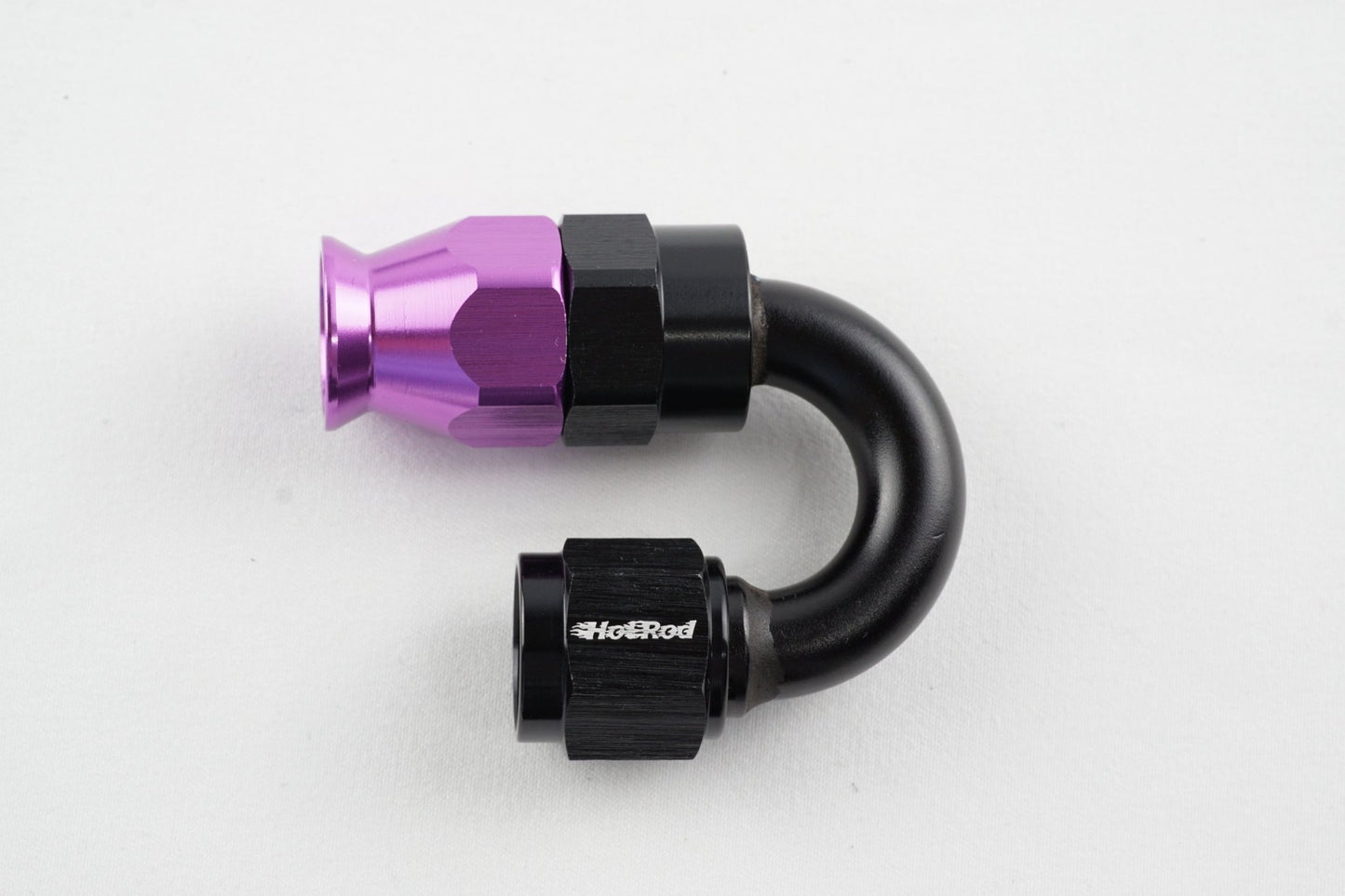 Reusable 180 degree PTFE swivel hose end - AN6, AN8 - Hot Rod fuel hose by One Guy Garage